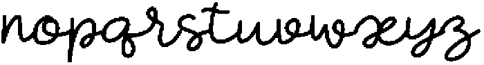 Lush Valentine Regular otf (400) Font LOWERCASE