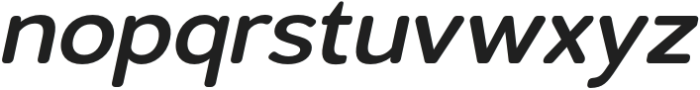 Lusio Soft Medium Italic otf (500) Font LOWERCASE