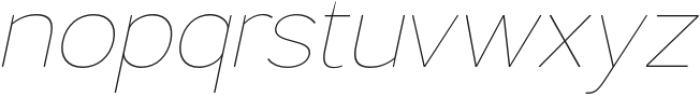 Lusio Soft Thin Italic otf (100) Font LOWERCASE