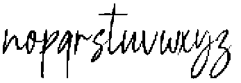 Lustine Signature otf (400) Font LOWERCASE