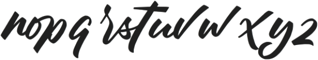 Luther King otf (400) Font LOWERCASE