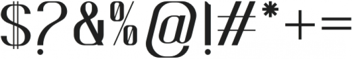 Luvenia Sans Serif otf (400) Font OTHER CHARS