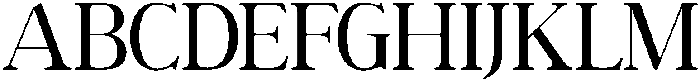 Lux Oriens Light otf (300) Font UPPERCASE