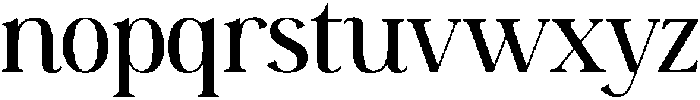 Lux Oriens Light otf (300) Font LOWERCASE