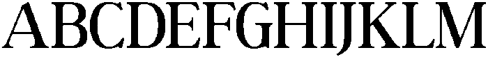 Lux Oriens Medium otf (500) Font UPPERCASE