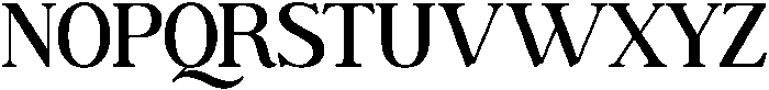 Lux Oriens Medium otf (500) Font UPPERCASE