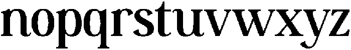 Lux Oriens Medium otf (500) Font LOWERCASE