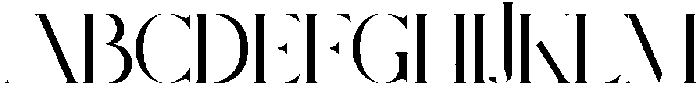 Luxeria Regular ttf (400) Font UPPERCASE