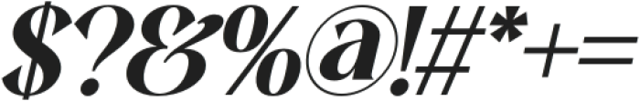 Luxerys Black Italic otf (900) Font OTHER CHARS