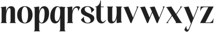 Luxerys Bold otf (700) Font LOWERCASE