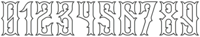 Luxgard-Border otf (400) Font OTHER CHARS