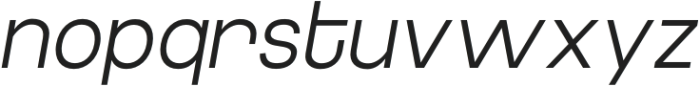 Luxie Light-Italic otf (300) Font LOWERCASE