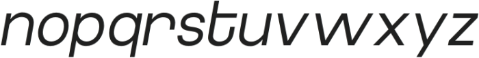 Luxie Regular-Italic otf (400) Font LOWERCASE