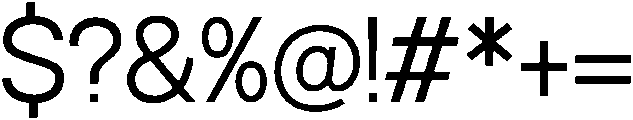 Luxie Regular otf (400) Font OTHER CHARS