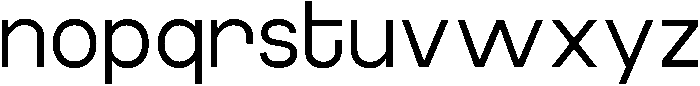 Luxie Regular otf (400) Font LOWERCASE