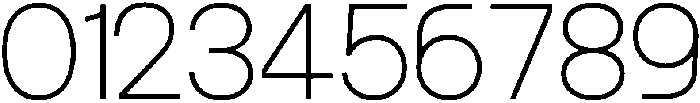 Luxie Thin otf (100) Font OTHER CHARS