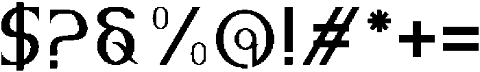 Luxoke Regular otf (400) Font OTHER CHARS