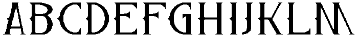Luxoke Regular otf (400) Font UPPERCASE