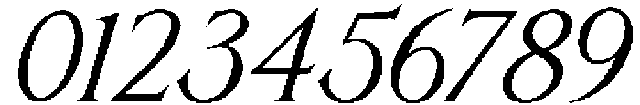 Luxurimo Italic otf (400) Font OTHER CHARS