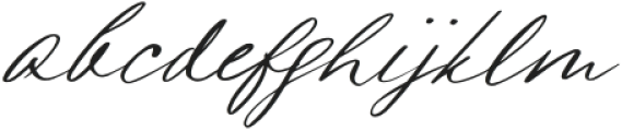 Luxurimo Script Regular otf (400) Font LOWERCASE