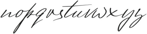 Luxurimo Script Regular otf (400) Font LOWERCASE