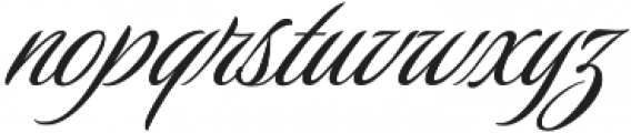 LuxuriousScript otf (400) Font LOWERCASE
