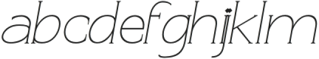 Luxury Signature Italic Regular otf (400) Font LOWERCASE