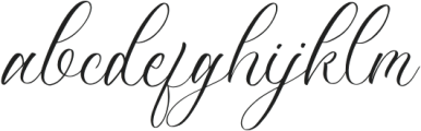 Luxuryone Calligraphy otf (400) FONT