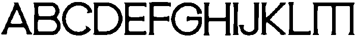 Luziva ttf (400) Font UPPERCASE