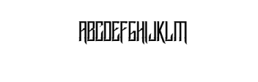 Lucker Font UPPERCASE