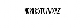 Lumberia.otf Font UPPERCASE