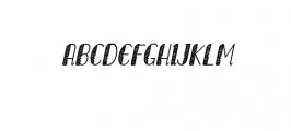 Lumberjack Gradient Bold Italic.otf Font UPPERCASE