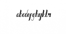 Lumberjack Gradient Bold Italic.otf Font LOWERCASE