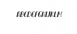Lumberjack Gradient Bold Italic.ttf Font UPPERCASE