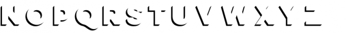 Lulo Clean Three Bold Font LOWERCASE