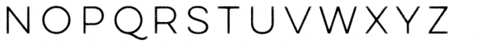 Lulo One Font LOWERCASE