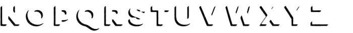 Lulo Three Bold Font UPPERCASE