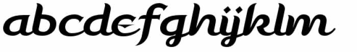 Luxurian Classic Italic Font LOWERCASE