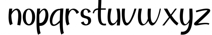 Lucky Day Font LOWERCASE