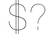 Luma - Thin Font 4 Font OTHER CHARS