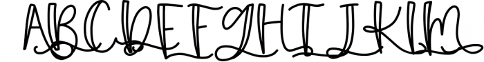 Lunch Break - A Handwritten Font Font UPPERCASE