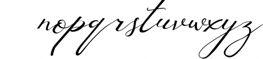 Lusya - Elegant Script Font LOWERCASE