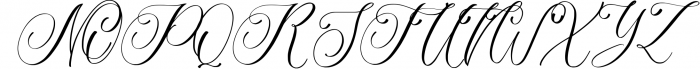 Luxuryone Calligraphy Font UPPERCASE