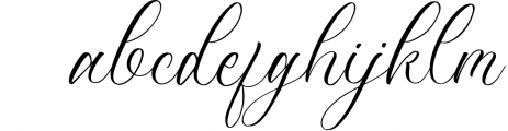 Luxuryone Calligraphy Font LOWERCASE