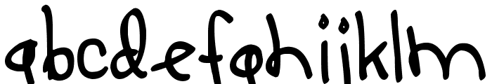 LUCY-LU Font LOWERCASE