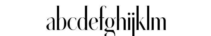 Luce Font LOWERCASE