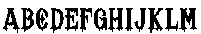 Lucent Nocturn Font UPPERCASE