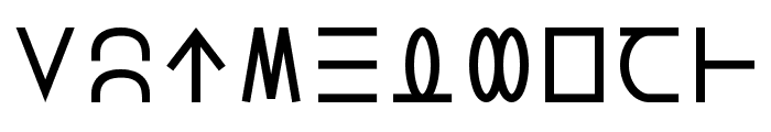 Lucius Cipher Font OTHER CHARS