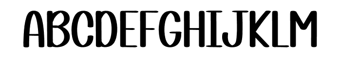 Lucky Retro Font UPPERCASE