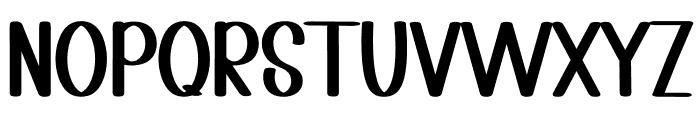 Lucky Retro Font UPPERCASE